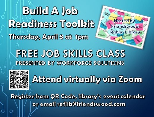 Free Job Skills Class