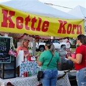 Picture of people buying Kettle Corn