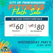 Fitness Punch Card Sale