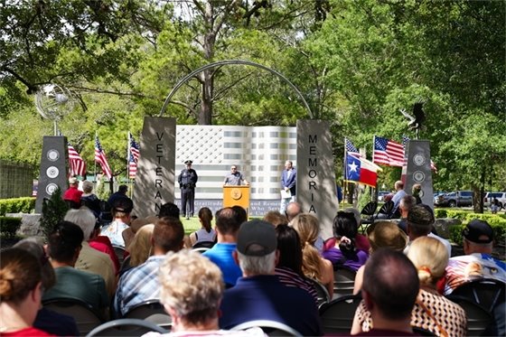 Photo of people attending the Memorial Day Ceremony