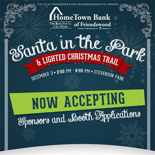 Santa in the Park Sponsor and Vendor Application
