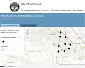 Flood Monitor Interactive Map