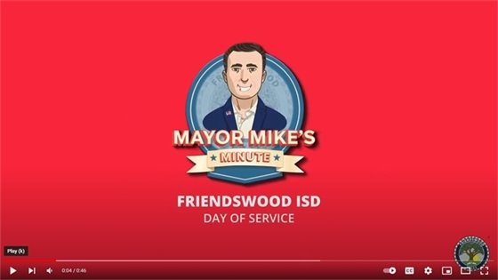 Mayor Mike's Minute