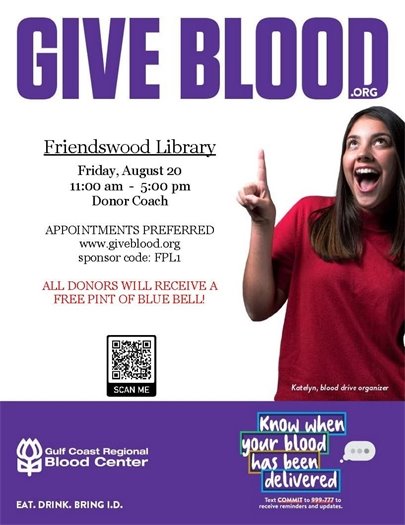 Blood Drive At The Library