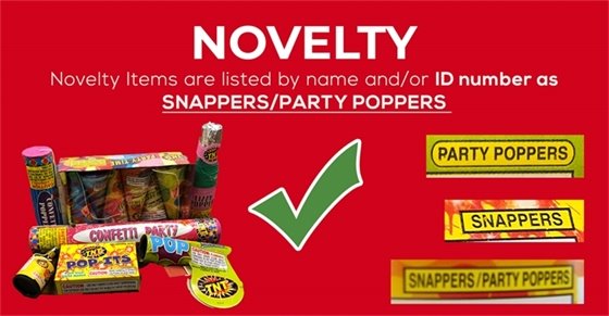 Novelty Poppers
