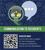 Communication to Residents