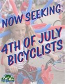 4th of July Bicyclists Photo