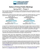 LOWER CLEAR CREEK & DICKINSON BAYOU WATERSHED STUDY