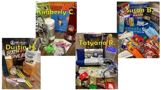 2021 Adult Summer Reading Challenge Winners