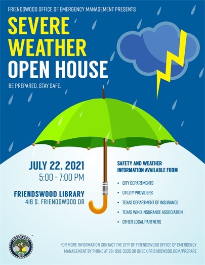 Severe Weather Open House