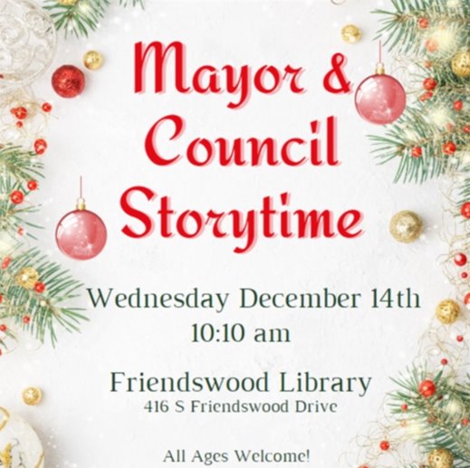 Mayor and Council Storytime