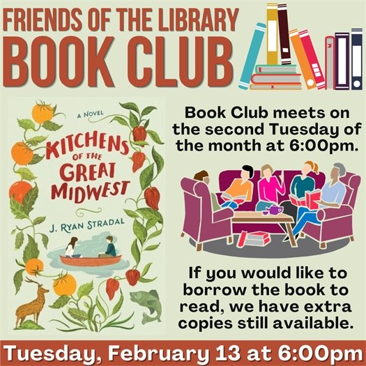 Friends of the Library Book Club