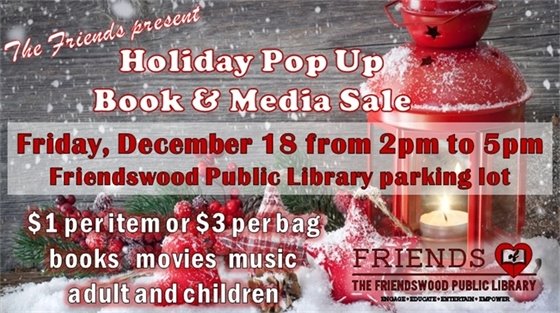 Friends Pop Up Book Sale