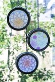 coloring page sun catcher