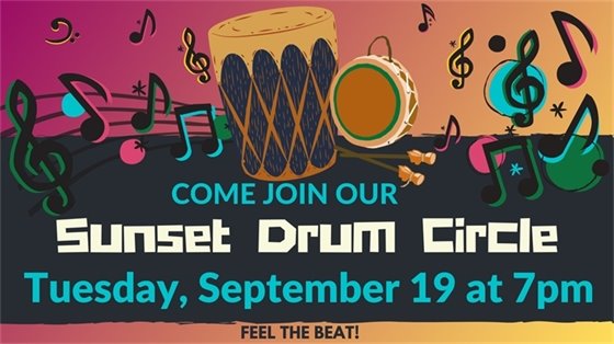 Sunset Drum Circle