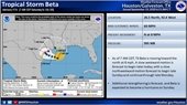 Tropical Storm Beta update
