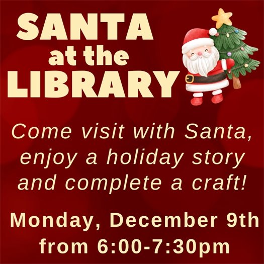 Santa at the Library