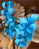 Bluebonnet Paper Flower